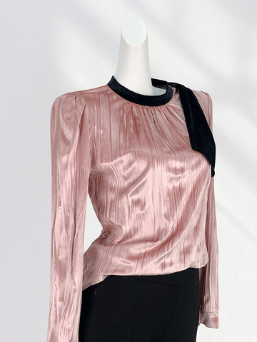 Airchics hauts velours noeud papillon femme élégant